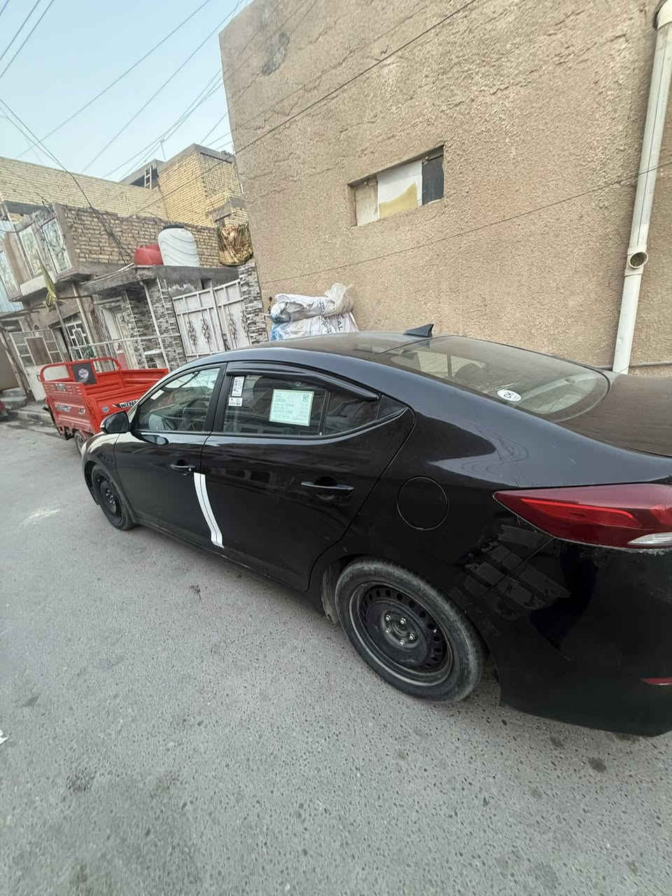 النترا وارد امريكي موديل 18 حادث شويه من البنيد والجاملغ اليمه حادث خفيف رقم بغداد  لتفاصيل 
***********
