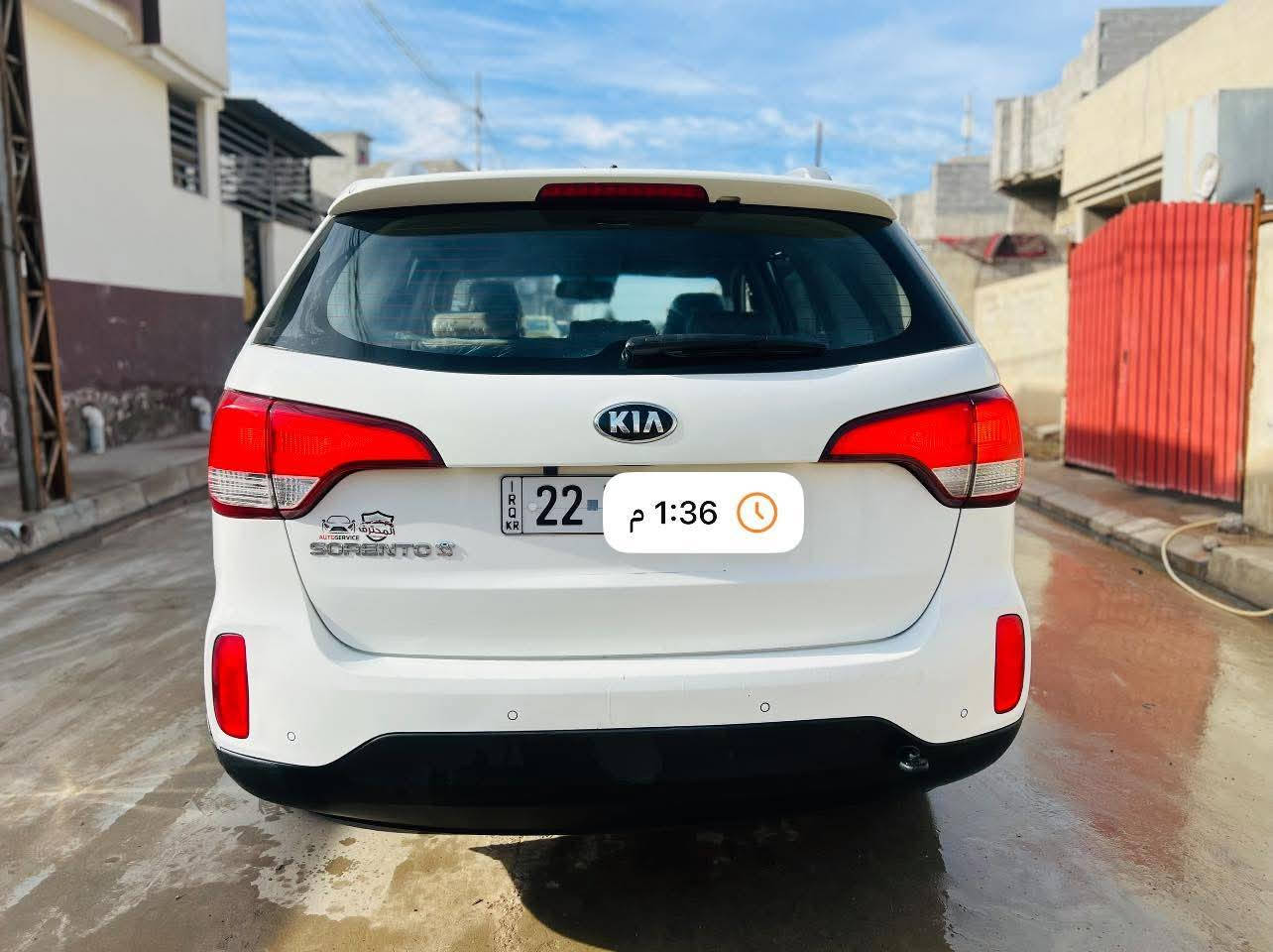 السلام عليكم
*سورينتو 2015  V4
وارد خليجي 
بدون صبغ
طخم جديد _گير_مكينة _شرط
7 راكب _رقم أربيل جديد (دولي)
تحكمات ستيرن
أنظمة قيادة 
إيكو 
بصمات اثنين 
مري شفط
حساسات امامية _خلفية
هزة إلى شهر الخامس 2026 
سنوية جديدة 2030 
ضررها موضح بالسونار…
الچاملق الخلفي من جهة السكن
مكاني :الموصل
رقم الموبايل ***********
