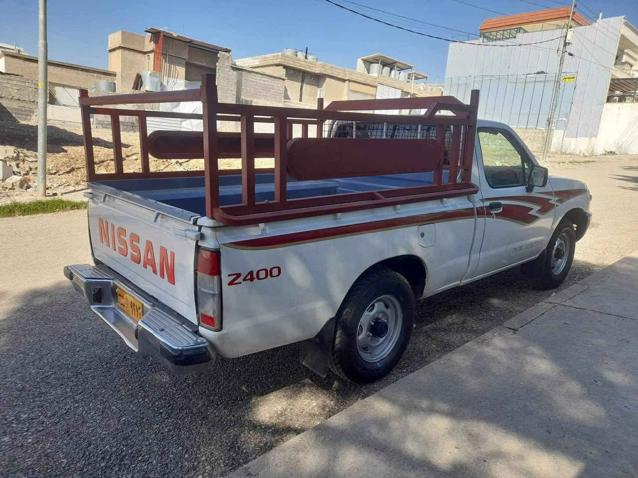 بەناوخودای گەورە 
وەک هەمیش پێشەنگین لەهەرزانی لەشارەزوور.
نیسان 4قولاب
مۆدێل 2005ناوسور
مەکینەوگێڕواکسل بەشەرت
مەنە فێستی عەسڵی لەگەڵە 
چوارتایەو ویلی لۆکی  لەبنە
تەبریدە پاوەرنییە
نرخ:57گڵاو کەمێ مەجال
***********
***********
