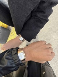 RAYARD ياباني • تصميم Vintage • سوار حصير ستانلس