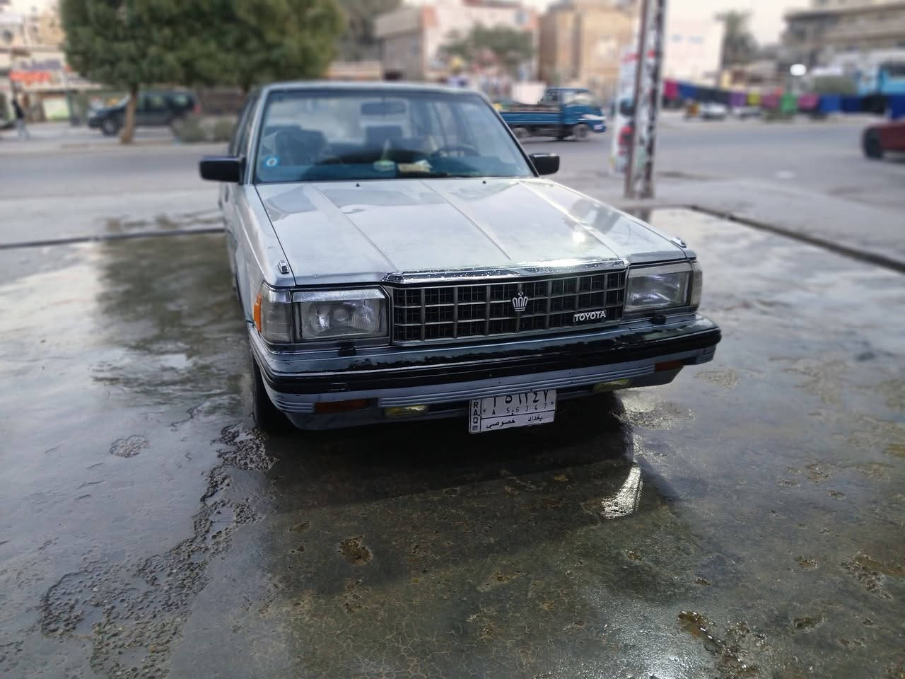 السلام عليكم.. سوبر ١٩٨٤ بلاديه  كهربائيات فول تبريد سويج صدر جديد مكفوله من الصبغ والضربة كلها اوتوماتيك ماعدة الكير مكينة 5m بلادي خيط تبخير. بأسمي *********** البياع تقاطع درويش
