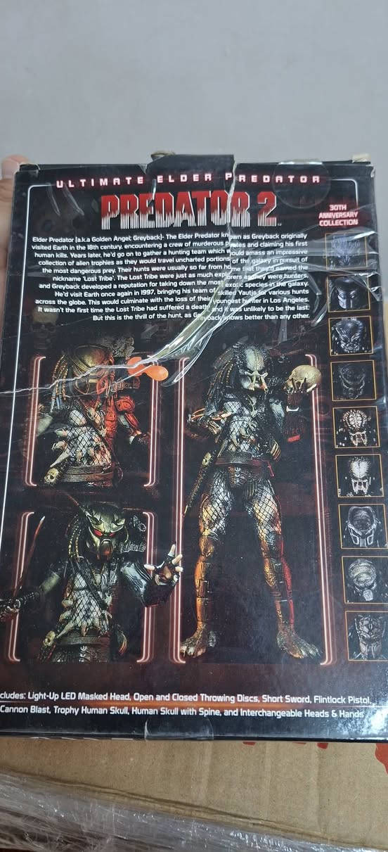 السلام عليكم للبيع اصلي شركة neca السعر ٤٠ الف
***********
