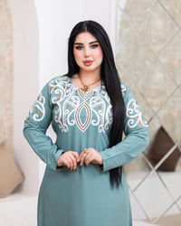 دشداشة نسائي  خامة كشمير مراسي مصري  شرط الفحص      فري سايز قياس  3XL...