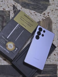 S25 Ultra ذاكره 1تيرا جهاز نضتفه كامله مع ملحقات جهاز مكفول من كلشي لل...