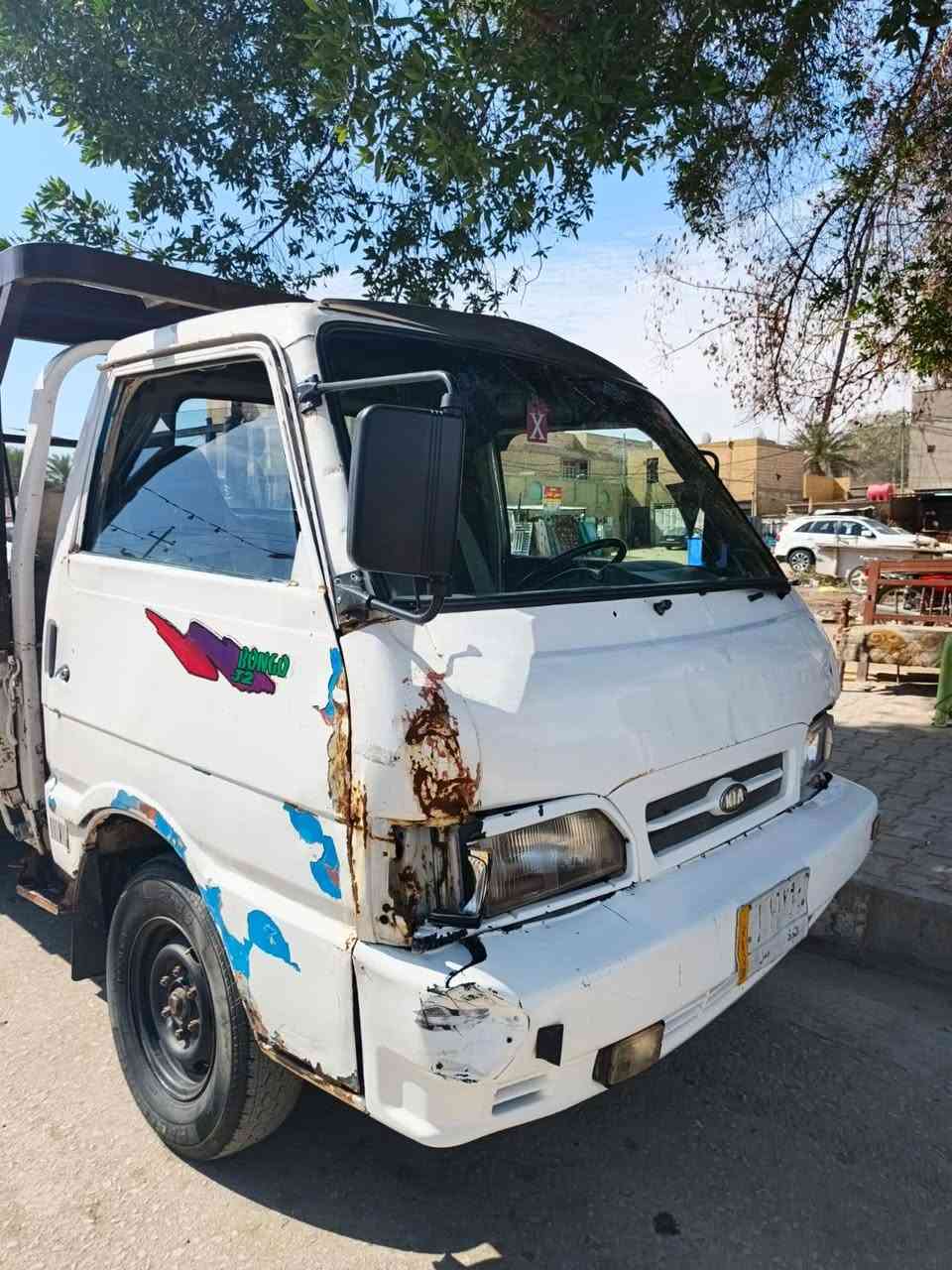 سلام عليكم سياره كيه 8 جنكال بنكو مديل 97 سنويه ماصاقطه رقم نجف شرط التحويل تخم تاير مكفوله كير مكينه شاصي مكان السياره في كربلاء حي الغدير صاحب السياره ابو كاظم الغزالي غير متواجد عله الفيس مكلف بلنشر ***********
