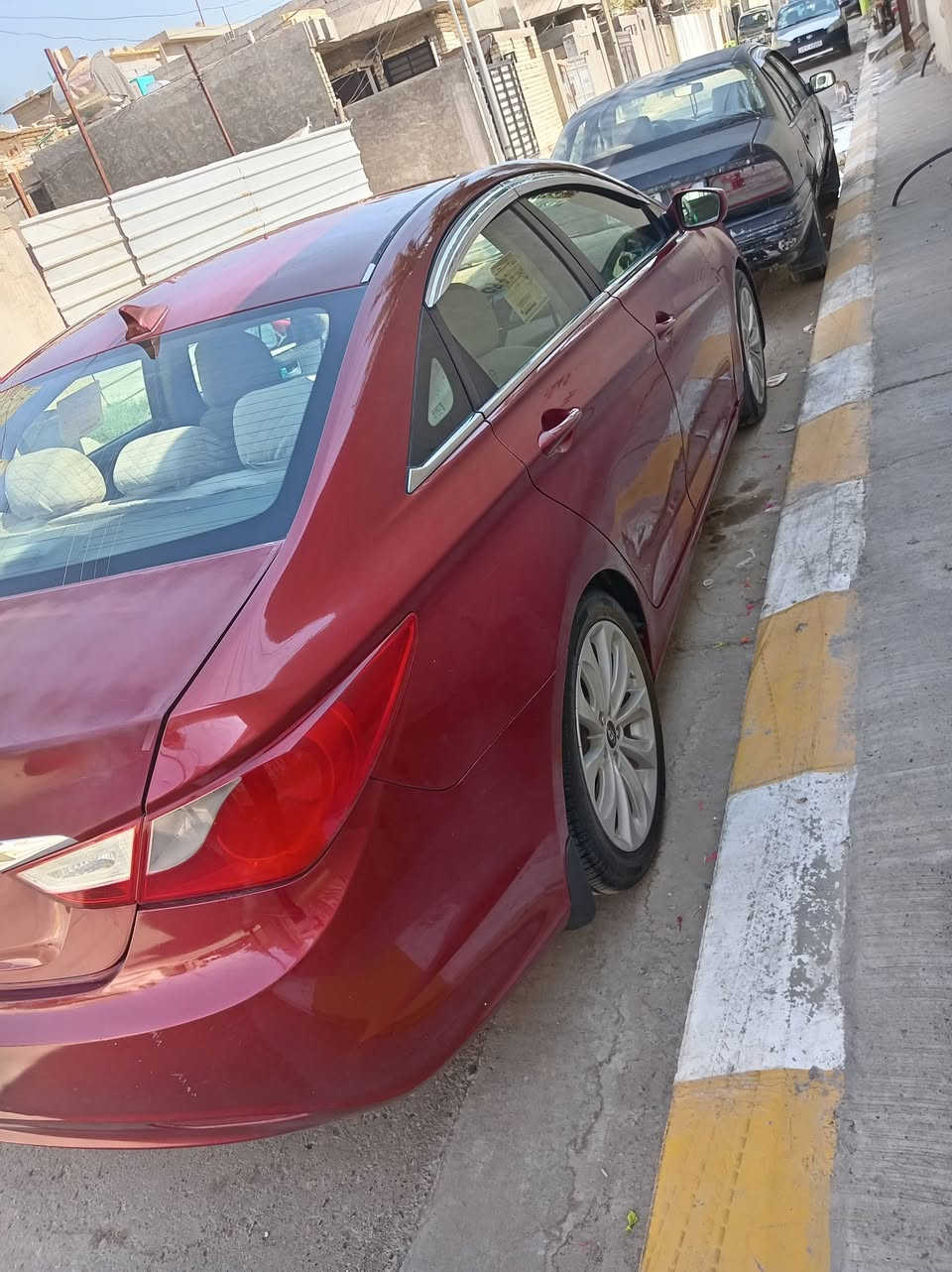 سلام عليكم سوناتا ٢٠١١ وارد أمريكي بيه صبغ ٤ قطع تبريد كير مكينه كله تمام تخم تاير جديد سياره خير من الله اسعر ٩٥ وبيه مجال 
اشعندك مراوس نزل
*********** *********** مكان سياره فلوجه
