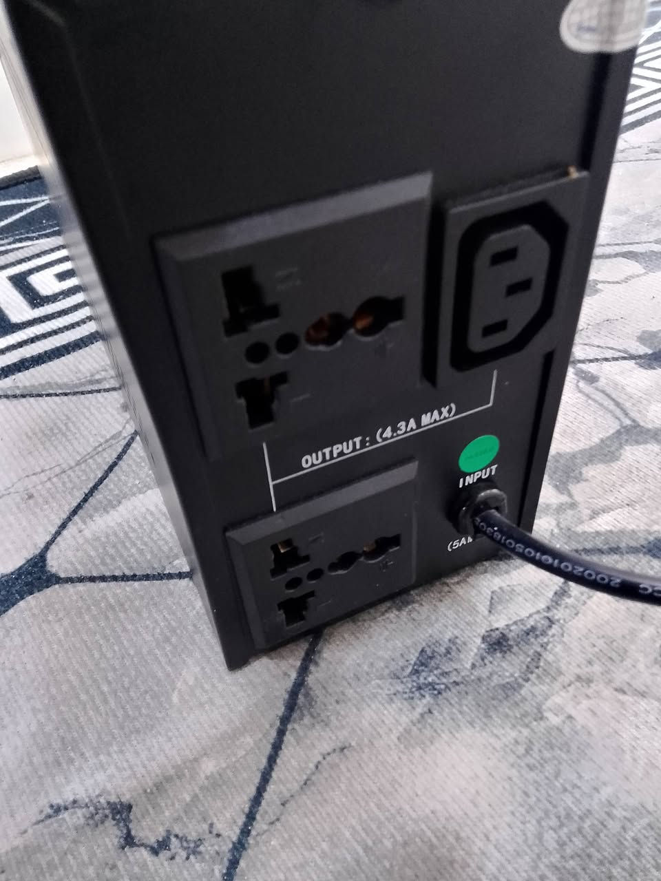 يو بي اس 850 تايجر مشحون شحنه واحده سعر 45الف للمراسله خاص بي مجال


**إذا كنت صاحب هذا الإعلان وتريد حذفه لأي سبب، رجاءا أرسل رسالة إلى الدعم الفني**