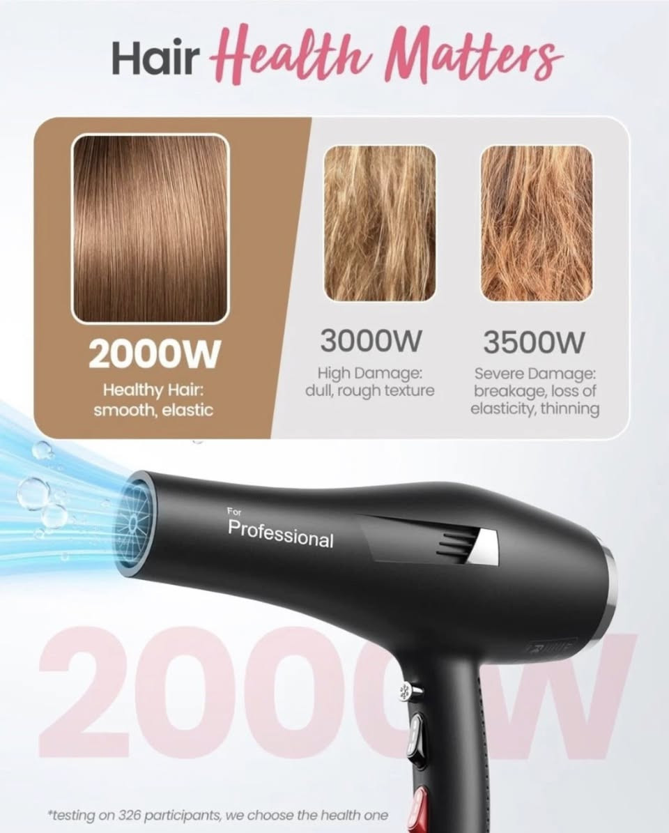 مجفف شعر احترافي من طراز "Dekuri Professional Hair Dryer" يأتي باللون الأسود.القوة: يعمل بقدرة 2000 واط.المميزات: يتضمن ملحقات مثل الناشر (Diffuser) وفوهة التصفيف (Styling nozzle).التشغيل: يتميز بوجود ثلاث إعدادات للحرارة وسرعة قابلة للتعديل.


**إذا كنت صاحب هذا الإعلان وتريد حذفه لأي سبب، رجاءا أرسل رسالة إلى الدعم الفني**