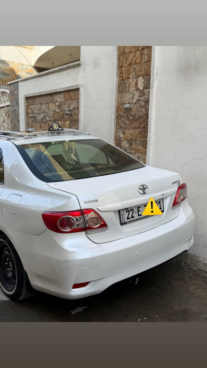 كورلا وارد خليجي 

كفاله عامه من كلشي 2013 

ماشيه 70 الف حقيقي 

مكينه 1800 مكفوله لافتح ولاشي 

السياره جديده كلش رقم اربيل  باسمي سنويه 2030 

السياره مكفوله حته دعاميات

مري شفط

مسويلها عازل كل السياره

دوشمه عام 

تخم تاير جديد زيرو 

باتري جديد

صدر كله جديد 

تراي زيرو 

تبريد ثلج 

سونر مرفق بلمنشور 

مكاني بغداد 

***********
