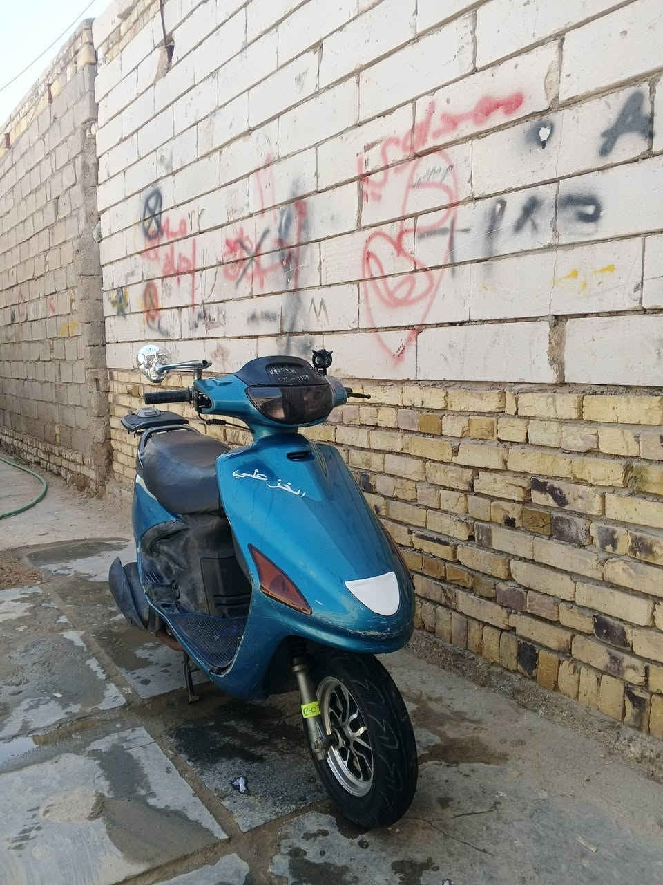 السلام عليكم دراجه فراشه للبيع او مراوس دراجه جاهزه من كل شيء سلف هندر دراجه حلوه ونظيفه السعر 450 وبي مجال بسيط مكاني ديوانيه قضاء الشاميه***********
