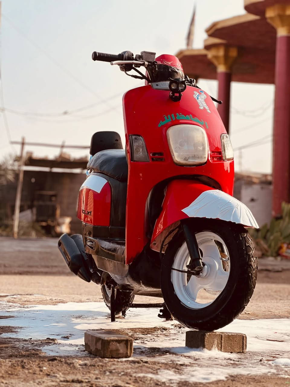 سلام عليكم دراجه البيع بوليس كابريته مفتوحه بس والفات دراجه ناعمة وحلوه سلف هندر كهربايات كله شغاله *********** ///////***********هاذ واتساب
