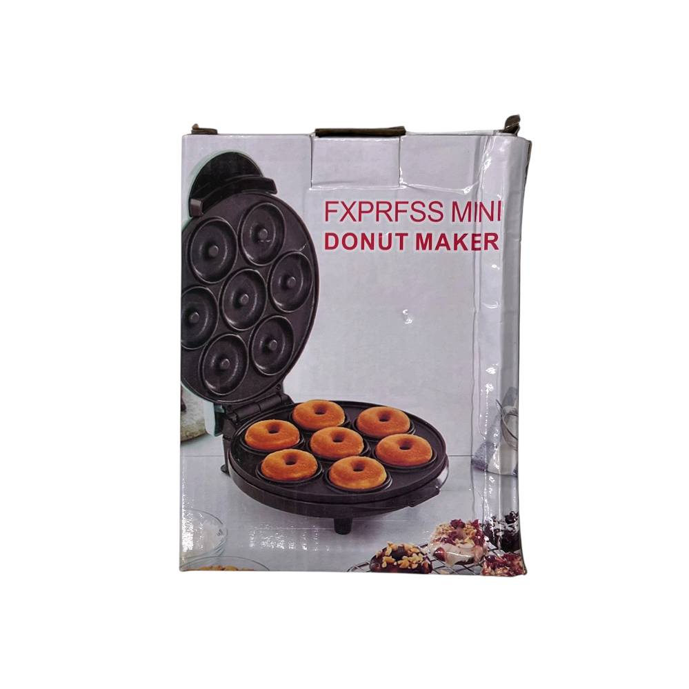 ✨🍩 خلي ريحة الدونات الطازجة تعمّر بيتك بكل سهولة! 🍩✨

صانعة الدونات الصغيرة FXpress Mini Donut Maker تخليك تسوين 7 دوناتات صغيرة ولذيذة بدقايق بس! ⏱💕

سطح غير لاصق يضمن خروج الدونات بسهولة بدون فوضى أو لزگ 🍩👌

تسخين متساوي لنتيجة ذهبية وهشه بكل مرة ✨

تصميم صغير وخفيف يناسب أي مطبخ—even لو كان ضيّق! 🏠💗

مثالية للحفلات ولمّات العائلة… خلي التزيين يصير أحلى نشاط وياكم 🎉🎨

هدية روووعة لمحبي الحلويات، وتجربة ممتعة لكل الأعمار 😍✨

حضّري دوناتج مثل المحترفين واستمتعي بطعم ما ينسي! 🍩�