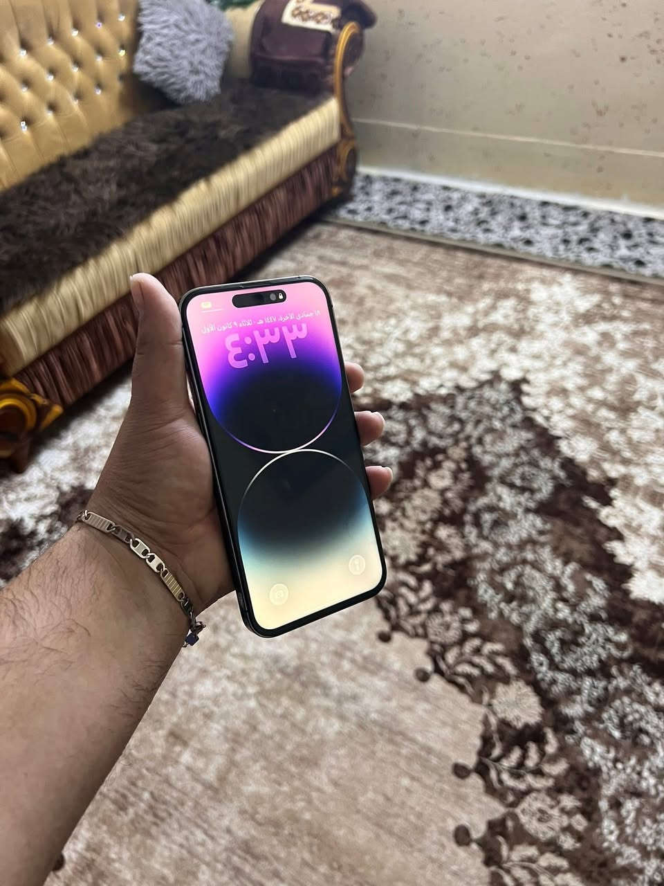 ايفون 14 برو ماكس شرق اوسط ماستر للبيع او مراوس ب ايفون فقط :- 
لون بنفسجي مميز ✅
ذاكره 256 ✅
بطاريه 88 ✅
شرق اوسط ضمان ماستر AA/A ✅
شاصيه كفاله عامه من الشخط ✅
كلشي بل جهاز بلادي وع وضع الشركه شرط زلغ مابي وعله ايد وحده فقط مبدل شاشه احله وافضل نوع بل سوك حالها حال الاصلي والله وبيها ضمان اصلي اصلي فقططط باقي الجهاز كفاله عامه حت من الشخط السعر 570 
العنوان بغداد قريب عل كاضميه او باب معضم 
0775285394


**إذا كنت صاحب هذا الإعلان وتريد حذفه لأي سبب، رجاءا أرسل رسالة إلى الدعم الفني**