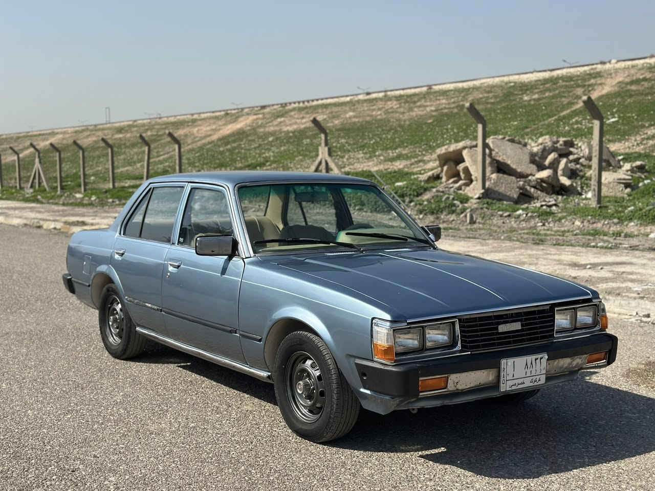 تويوتا كرونا 1981 
تعمير درجة اولى 
كير ومحرك شرط 
4 تايرات جديد 
طخم امامي خلفي كله جديد 
كهربائيات كلها شغال 
سنوية جديد مشروع وطني 
دفتر بنزين رقم كركوك مميز 
سعر 42 وبي مجال استفسار 
***********
