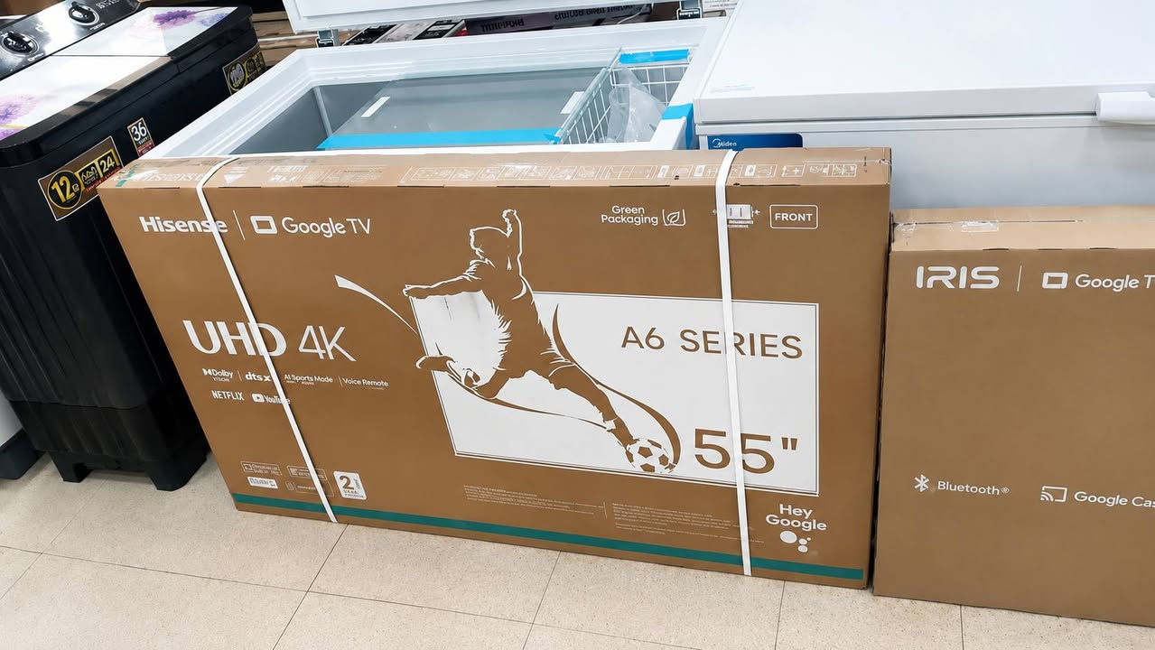 💰🔥 أفضل الأسعار على أجهزة التلفاز 🔥💰

🏆⚽ كأس العالم على الأبواب! ⚽🏆

📺 حضّر روحك للمونديال واستمتع بكل مباراة بصورة واضحة وصوت قوي من راحة دارك.

✅ LG
✅ Samsung
✅ TCL
✅ Hisense
✅ Stream
✅ Maxwell
✅ Condor
✅ IRIS
✅ Géant
✅ Cristor
📺 Smart TV - Google TV - 4K UHD
🎯 أحجام مختلفة تناسب جميع الاحتياجات
💰 أسعار تنافسية وعروض مميزة

📞 للطلب والاستفسار: 0779793310

🚚 الكمية محدودة، سارع واحجز تلفازك اليوم واستمتع بأجواء المونديال مع العائلة والأصدقاء!

#أفضل_الأسعار #كأس_العالم #مونديال #تلفاز #SmartTV #GoogleTV #4K #LG #Samsung #TCL #Hisense #Maxwell #Condor #IRIS #Geant


**إذا كنت صاحب هذا الإعلان وتريد حذفه لأي سبب، رجاءا أرسل رسالة إلى الدعم الفني**