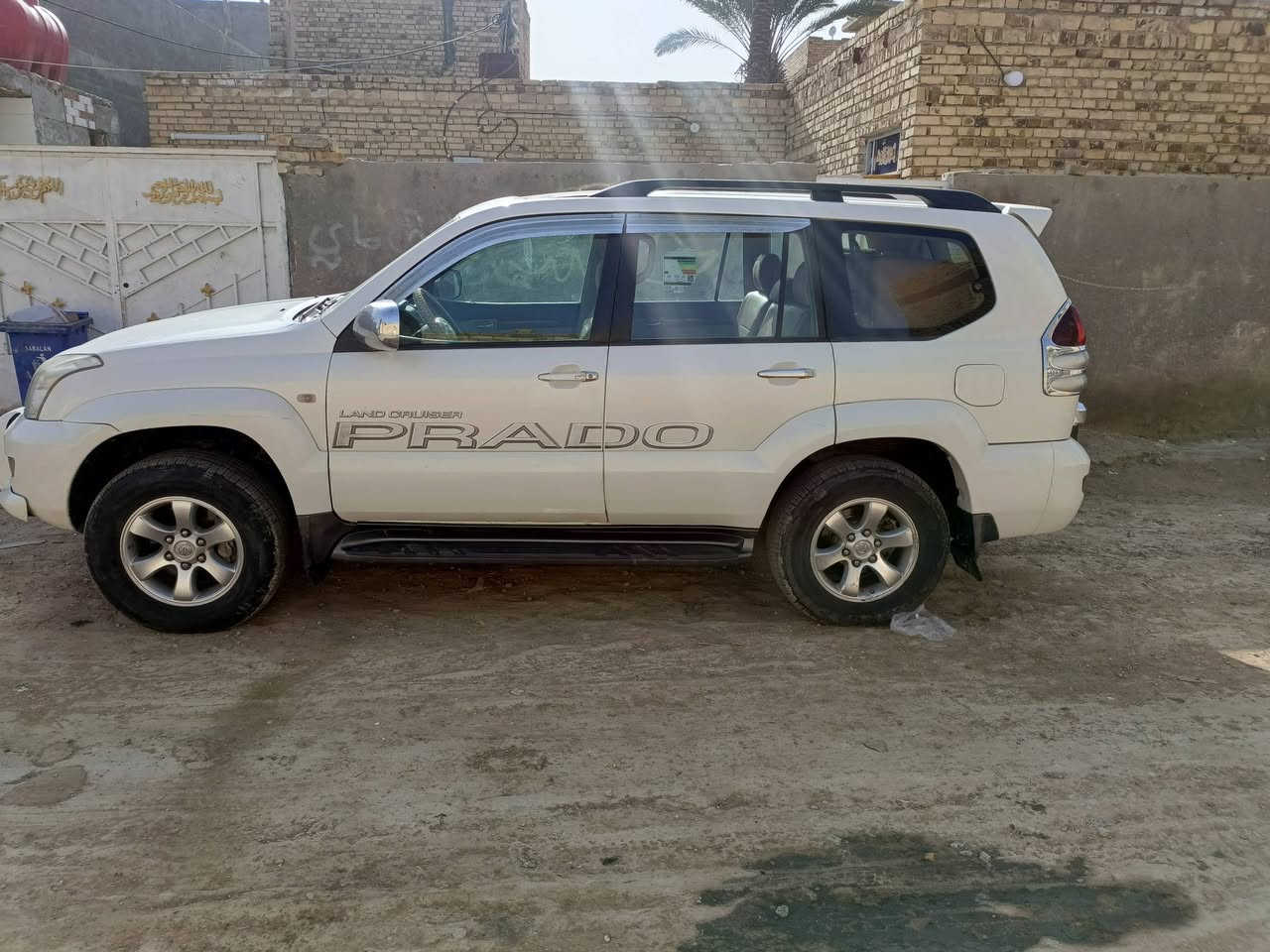 برادو ٢٠٠٨ رقم بغداد ٦ سلندر
٧ راكب 
تشغيل بصمة
فتحة بالقمارة
گير زائد لوگير 
محرك مكفول
گير مكفول
دبل تانكي
هوك سحب
سبير تعليگ
صيانة حديثة لـ  : 
( حدادية،  تبديل بلكات، دسكات ، تنظيف بخاخات، چويتر،  فيت بم، گلاص بانزين، مصفي بانزين، باتري جديد) 
اتصال
واتساب
***********
