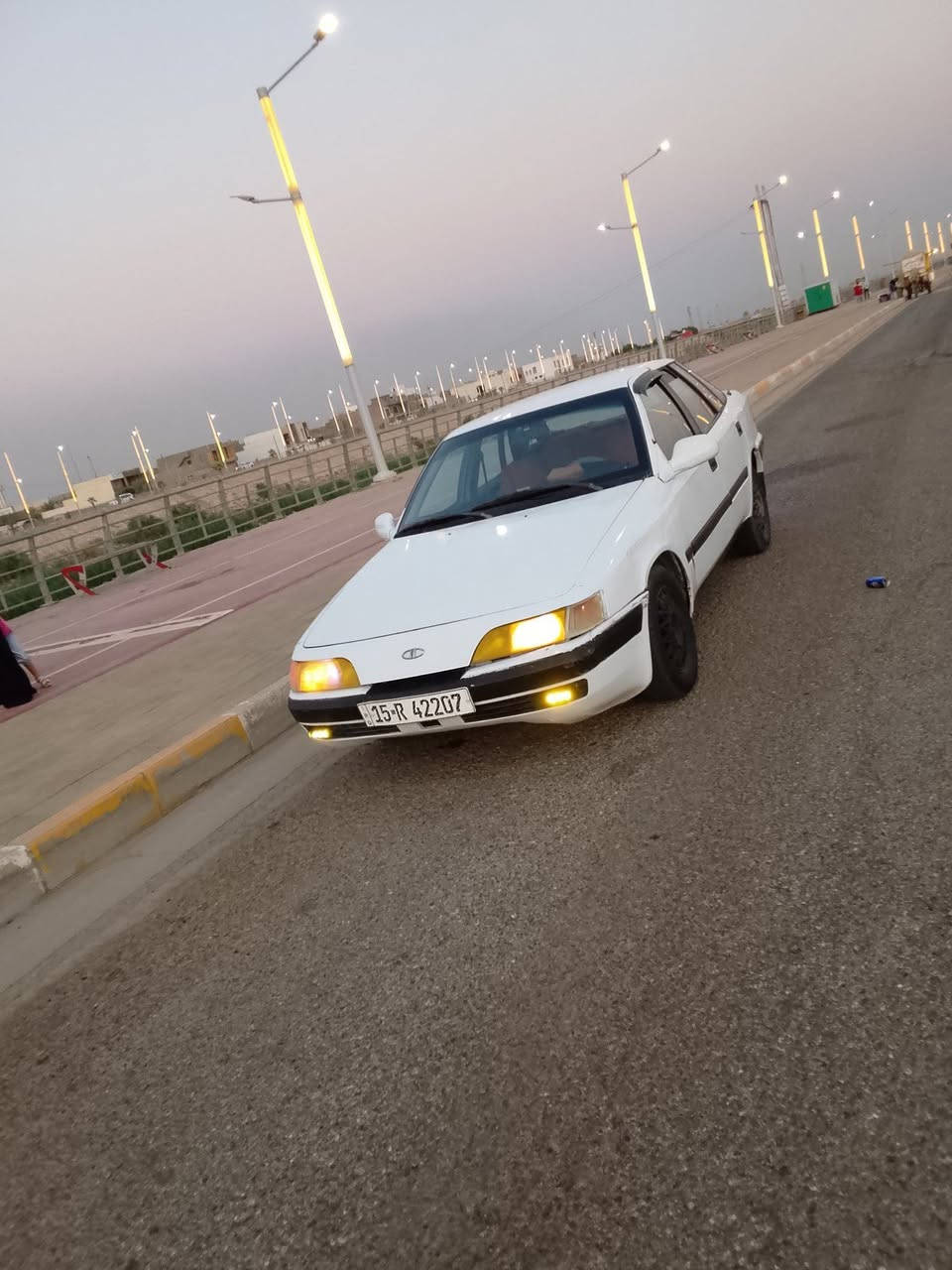 السلام عليكم اخوان عندي دايو أسبرو موديل 1995 محرك مفتوح 1600 سياره جاهزه كهربائيات شغاله تخم تاير حداديه رقم انبار السعر 25 مكاني الفلوجه الصقلاوية الي يحب يتواصل هاذا رقمي ***********

