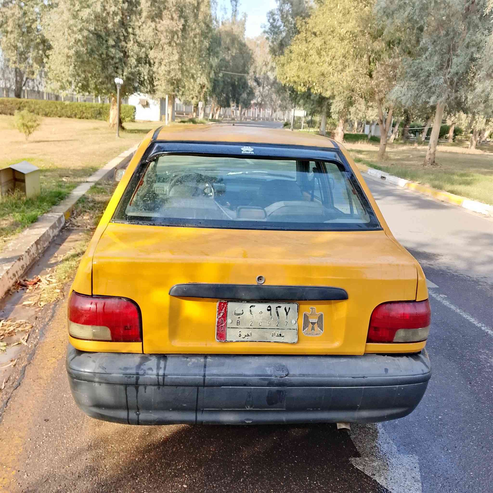 سايبا 2011 السيارة رقم انكليزي باقي بس استلم لوحات رقم بغداد تاخذ صافي هيئة وغرامة السيارة مكفولة شواصي وكير ومحرك السعر 24 وبيه مجال قليل مكاني الدوره ابو طيارة الزراعي رقمي *********** موجود رصيد واتساب
