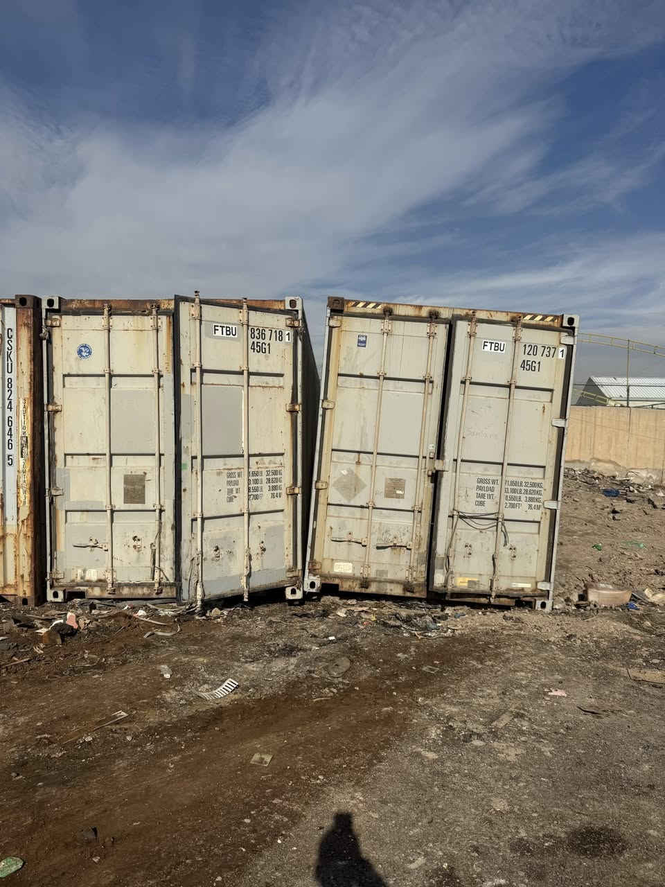 حاويات بيع طول 12 متر 290. الوان شعب
حاويات حديثه السعر 22 ورقه ***********📞
