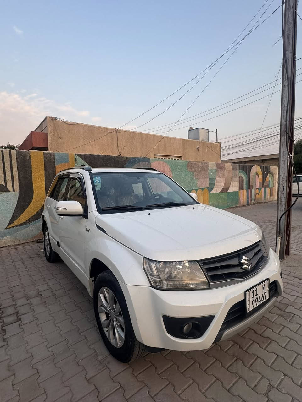 السلام عليكم 
سازروكي كراند فيترا 2014 ياباني اصلي كفاله عامه من كلشي ضربه وصبغ وبارد محرك 2400 مكفول هو والكير ماشيه 110
دفع رباعي مكاني بغداد العامريه السعر 123 وبيها مجال 
مكاني بغداد العامريه *********** محمد ( الخاص مغلق)
