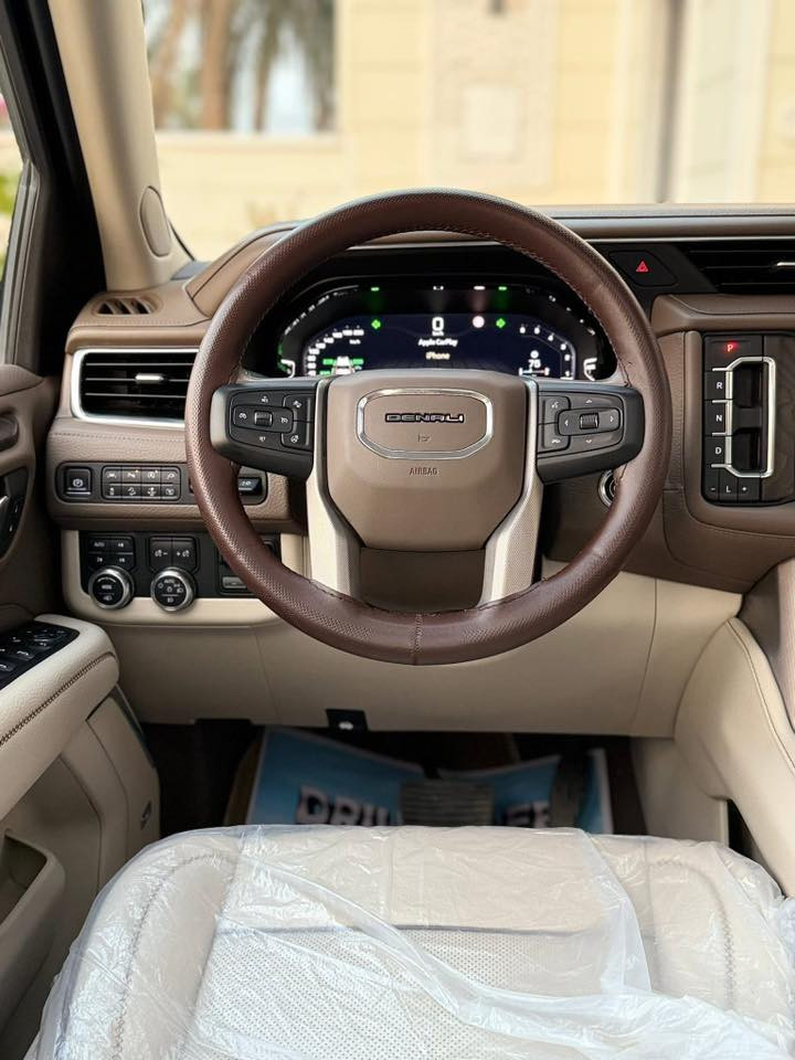 ﷽
🔥بسعر مناااااااسب جدا🔥 

جمسي YUKON دينلي 2024
مكينة 8 سلندر
عداد المسافات: 58 الف كيلو متر 
المواصفات: خليجي وكالة المنصور 
رقم بغداد بأسمي شخصياً 
فول مواصفات 
بانوراما
جكات
كراسي جلد اصلي(عسلي)
كراسي اثنين كهرباء
كراسي هزاز(عند اقتراب السيارة من اي شي)
كراسي خزن(ميموري)
كراسي(تدفئة+تبريد)
كراسي تدليك
كراسي خلفية كهرباء
كراسي خلفية تدفئة
تبريد خلفي شاشة
شحن الهاتف لاسلكيا
عدادات شاشة ديجيتال
رادار
تحديد مسار
كروس سرعة
داتا شو DATA SHOW
نظام AUTO START
هاندبريك دكمة AUTO HOLD
نظام DETECT OFF
نظام مانع انحدار
٦كامرات ٣٦٠ درجة
خمس بصمات
فول تحكم استيرن(جهتين امامي+جهتين خلفي)
استيرن كهرباء
استيرن تدفئة
شاشة عرض الاعطال
دوسة كهربائية
صندوك كهرباء (شفط)
دبل حساس (امامي+خلفي)
مانع تزحلق
فور ويل
شاشة امامية كبيرة اصلية تدعم ابل كار بلي واندرويد اوتو
شاشات خلفية اصلية
تشغيل عن بعد
دوسات كتابة denali 
اشارة بالمري
مري كهرباء(شفط)
نقطة_عمياء
لايت عدسة زنون(عالي+ناصي)
لد أمامي خلفي

وباقي مواصفات الدينالي 
السياره شخط بابين خفيف ممبين  فقط 
الي يدور جديد جديده بشكل بالعافية 
ع تكون من نصيبه
مكان السياره : بغداد

رقم صاحب سيارة
***********
