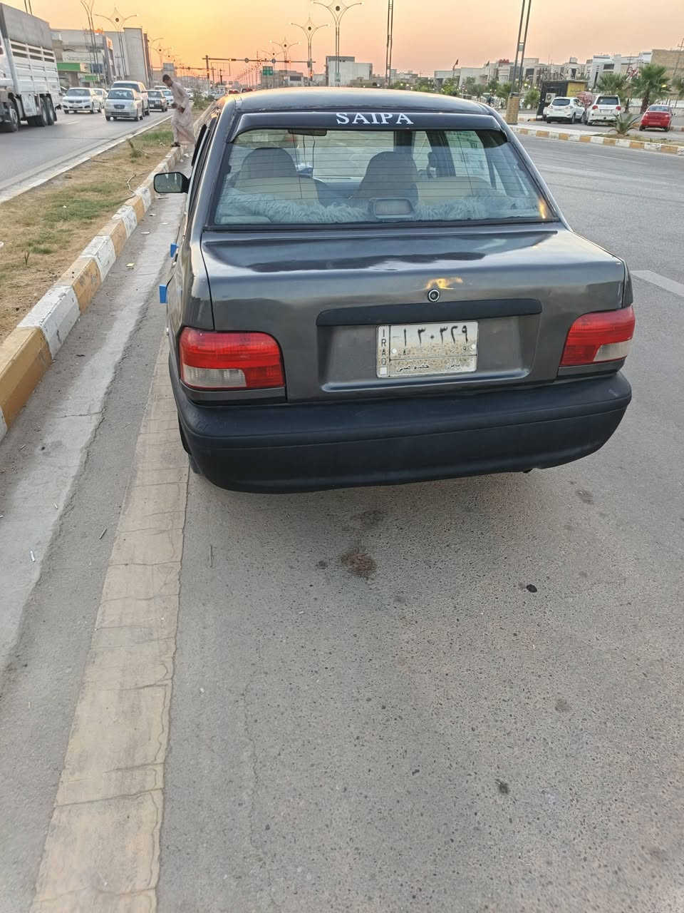 سايبه لبيع موديل ١٢رقم بابل مكينه وكير وكهربايات وحداديه وتخم تاير كله جديد مصبوغة عام بدون ظربه مداور ثاني يوم السعر ٢٥وبيهه مجال مكاني ناصريه الغراف رقمي***********
