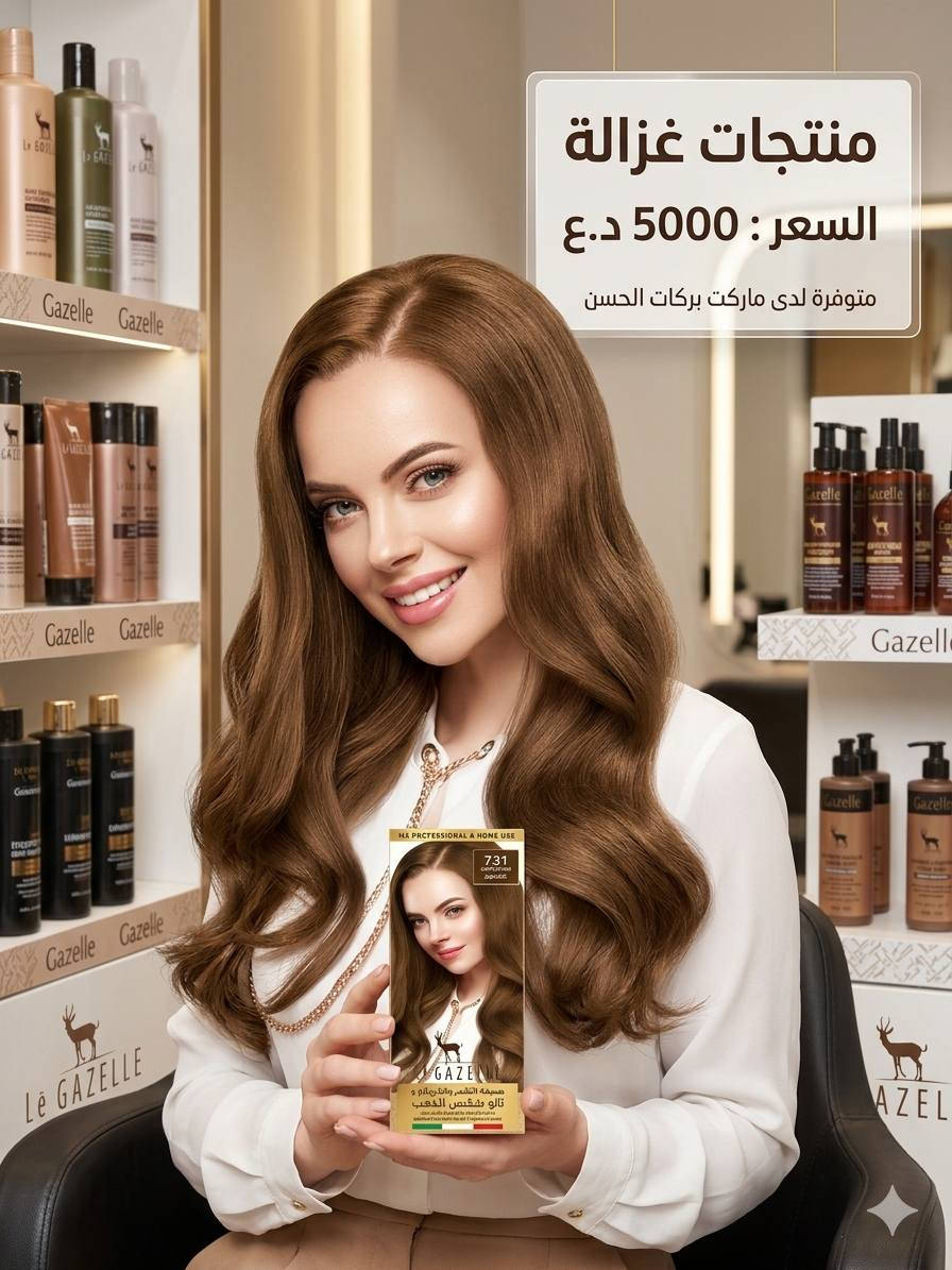 ماركت بركات الحسن
متوفر 
صبغ الشعر 
العنوان مجمع الدوح الشارع العام الحولي نزلة ابن يقطين 
للاستفسار الاتصال او المراسلة 
***********
***********
