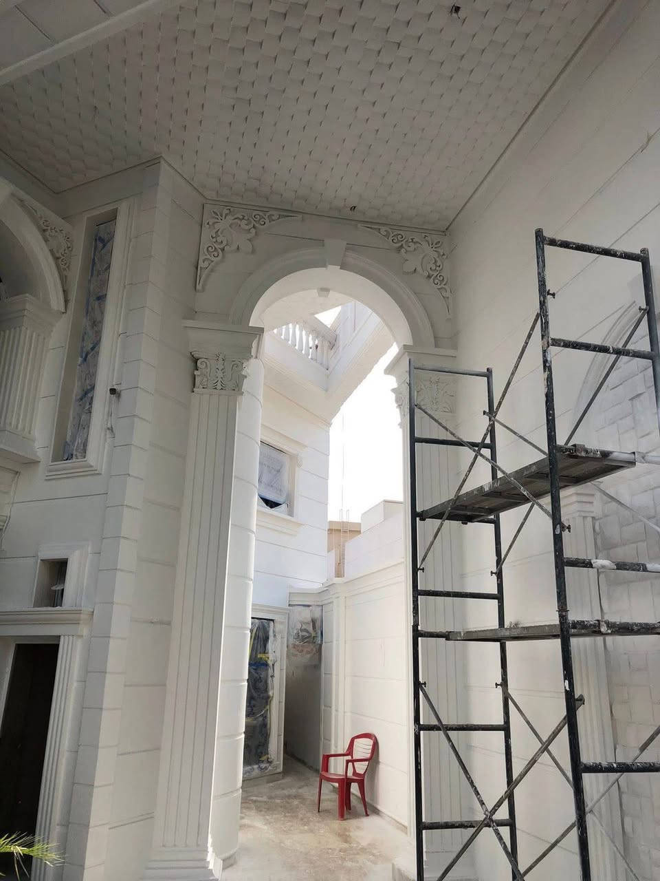 سلام عليكم  للتغليف الواجهات بلفوم تركي  جميع انواع التصاميم ***********
