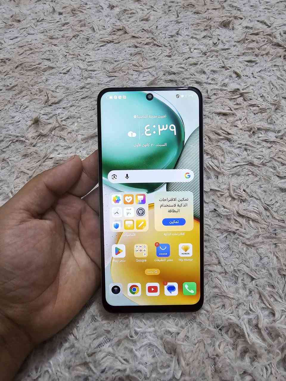 هونر X7C مثل ما اوضح صورة جديد بدون غراض الذاكرة 256 السعر 165 الف بغداد الجديدة
***********
