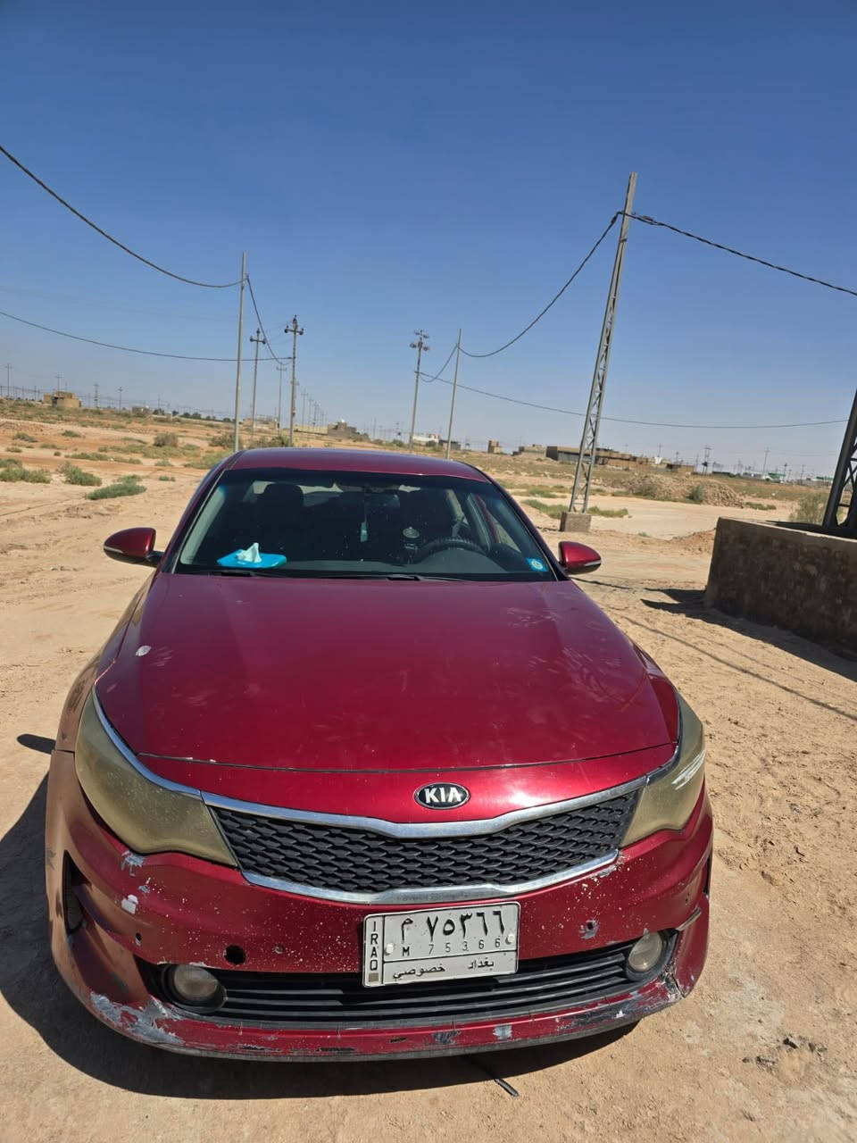 أوبتما موديل ١٧ وارد أمريكي
رقم بغداد شرط التحويل 
٤ قطع صبغ و بيه طخه بالجاملغ الأمامي
 مثل ما موضح بالصوره 
تدفئه كشنات تدفئه ستيرن 
بصمه تشغيل 
كشن كهرباء 
خزن ميموري
مكان السياره نجف
***********
