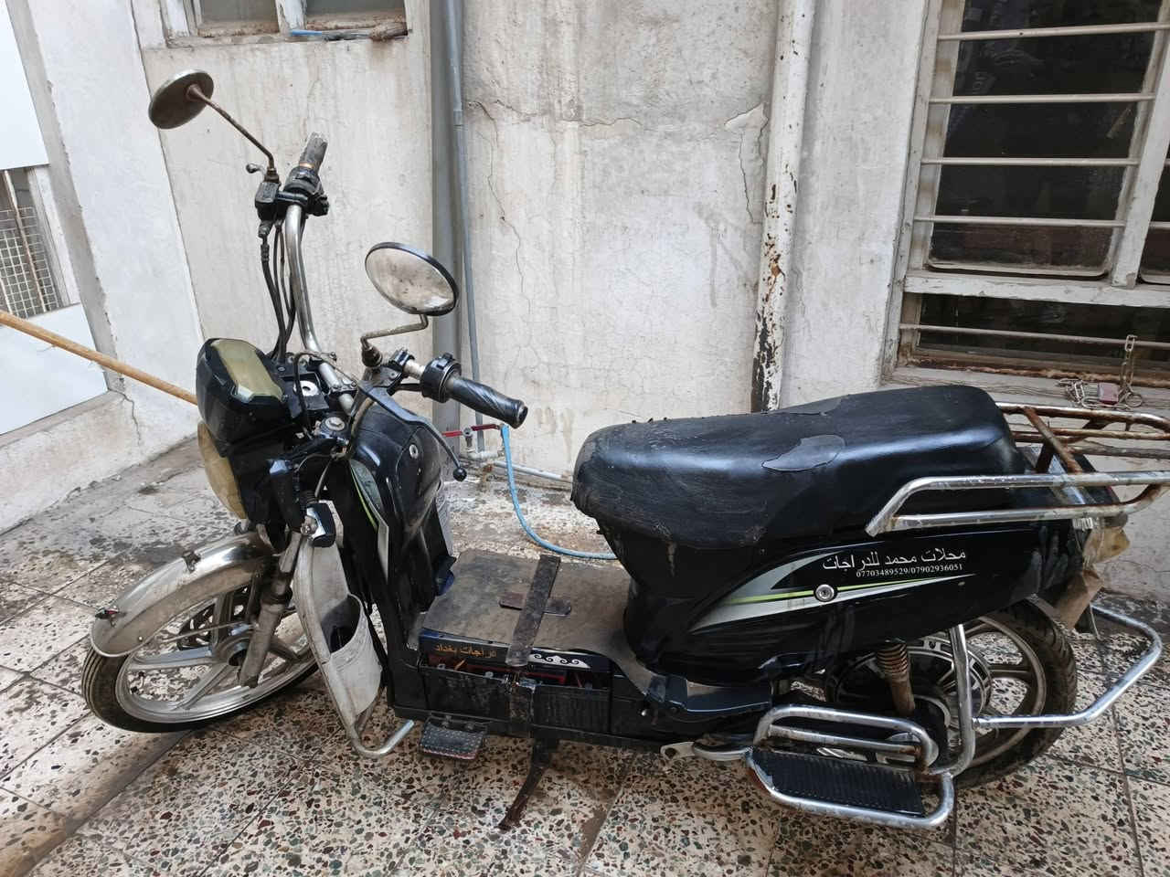 دراجة شحن بطارية 6 اشهر مستعملة ب 150 الف فقط ***********
