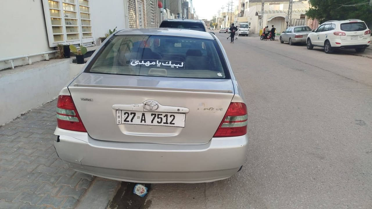 كورلا نحله موديل 2004
رقم ذي قار مشروع
 وطني
 مكان السيارة النجف الاشرف 
مستعجل على البيع ( ظرف خاص) 
👇👇👇👇👇
التواصل على الرقم  ***********
