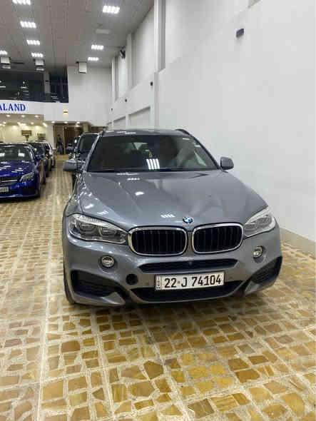 Bmw x6 وكالة عروش 
فول فول مواصفات 
 ستة سلندر
2019
M باكيج بيلاد 
حساس خلفي امامي 
لايتات ليد ادابتف 
ابواب شفط 
‎5كاميرة 
سلايت 
شاشةكبير 
شاشات خلفية بيلاد 
كيج الكتروني 
انارة داخلية 
كشنات سكان ميموري
داخل احمر بيلاد 
داتا شو 
بدون صبغ بدون تعديل كلشي شرط كل سيرفس مسوي بشركة 
340$ 
***********
*********** دهوك
