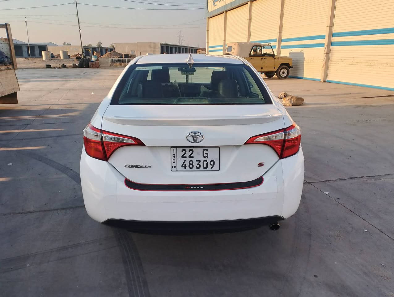 کورلا 2016  s گیرمکینە تبریدبشرط گیر7نمر s سیارە بیە 4قطع صبغ بدون شواصی بسمی سعر120ورقه مکانی کلار***********
