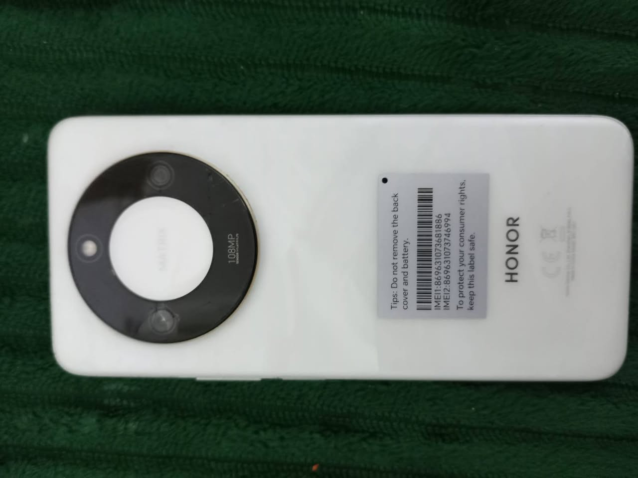 السلام عليكم
موبايل نوع HONOR X9C SMART
ذاكره 256 
مكان كربلاء سيف سعد 
السعر ب250 
موبايل لوگ جديد نضافه 90


**إذا كنت صاحب هذا الإعلان وتريد حذفه لأي سبب، رجاءا أرسل رسالة إلى الدعم الفني**