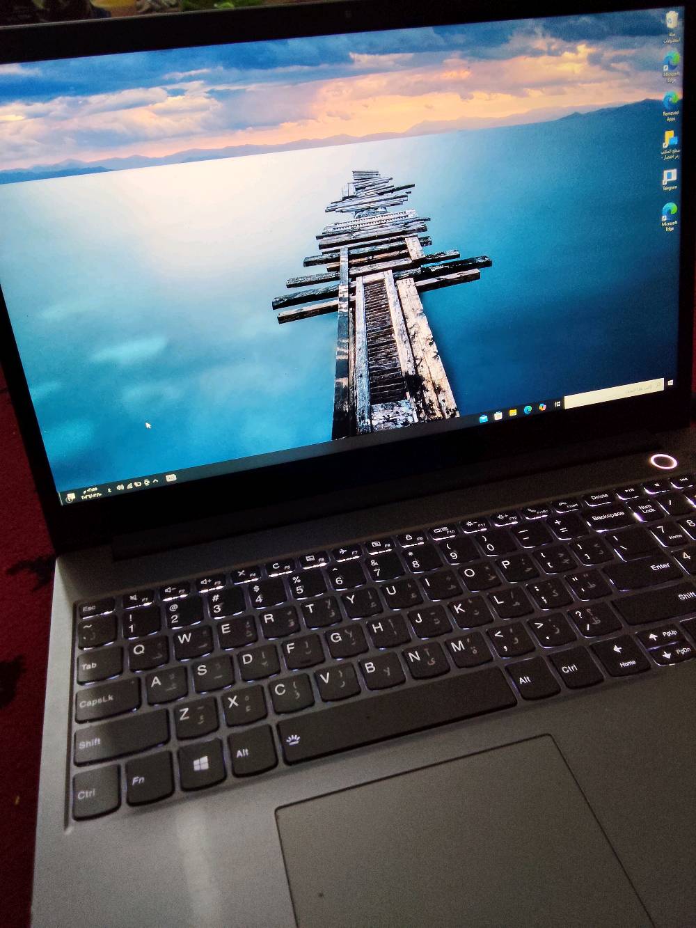 لابتوب للبيع  Linovo ThnkBook 

لابتوب راقي مناسب للدراسة والعمل والتصميم والمونتاج وايضا مناسب للهندسة ومواصفاتة عالية وللعب جوده ممتازة وسلاسة ❤"

المعالج / core i5 و i5-10210U → الجيل العاشر

ذاكرة 356غيغابايت كيبورد ضوئي ثلاث درجات

حجم الشاشة / 15.6 

مع ملحقاتة ماوس باد / ماوس / شاحنة اصلية / حقيبة 💼

طبعا اعتذر الصور مو واضحه كدامكم لان الجهاز كامرتة تعبانه 

(مكاني) بغداد مدينة الصدر 