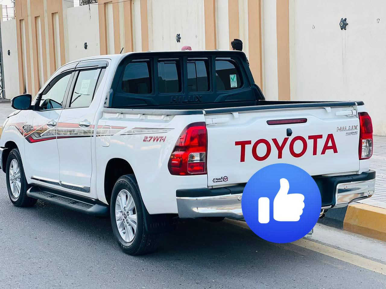 هايلوكس2023 سعودي رقم بغداد انكليزي بسمي مشروع وطني تحويل ثاني يوم السيارة بصمة سعودي مكفوله ماعده طخه بسيطه حك اصبع بسونار والباقي كفاله عامه للستفسار ***********
