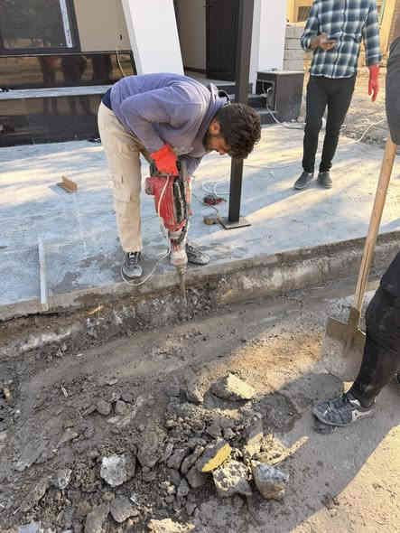 الاعمال النهائية لاحد المواقع 
باشراف مهندسين مختصين
#صروح. معمارية للهندسة والبناء 
نبني الثقة قبل الجدار
موصل- سايدين حي الشرطة مقابل مطعم الساعة
***********
***********
