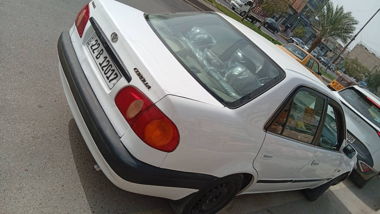 كورلا 2001 باسمي. محرك 1600 مكفول. كير عادي
تخم تاير كوري جديد + صدر امامي خلفي جديد

سنويه جديده رقم اربيل باسمي هزه جديده 

جاملغ ايسر امامي صبغ.   +. جاملغ خلفي  صبغ 
يسره بلاد مكاني بغداد العبيدي ***********
