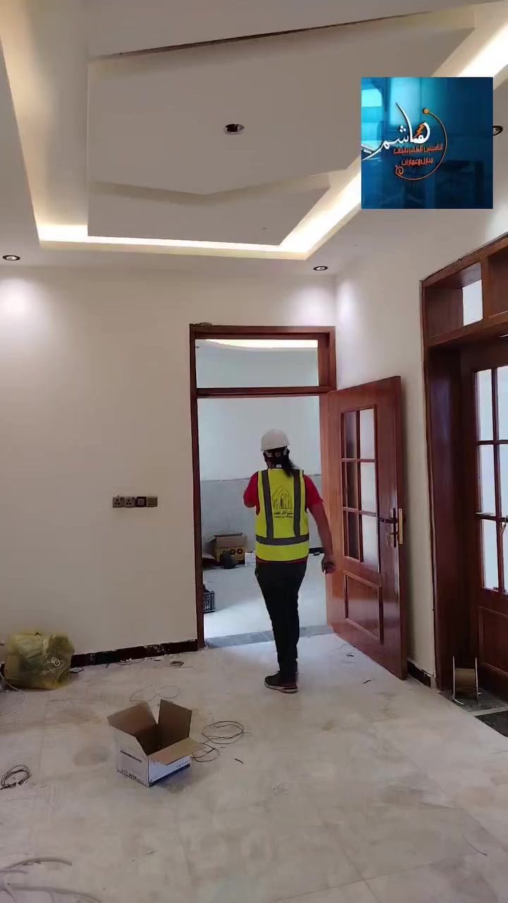 تاسيس كهربائيات عامه وديكورات ***********
