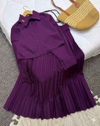 قميص وتنورة • هوريم دابل تركي • مقاسات ٤٠–٤٨