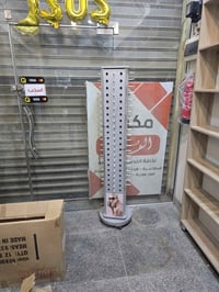 غراض للبيع رفوف عرض متر ارتفاع مترين وعشره ستاند نضارات حجم كبير باتري...