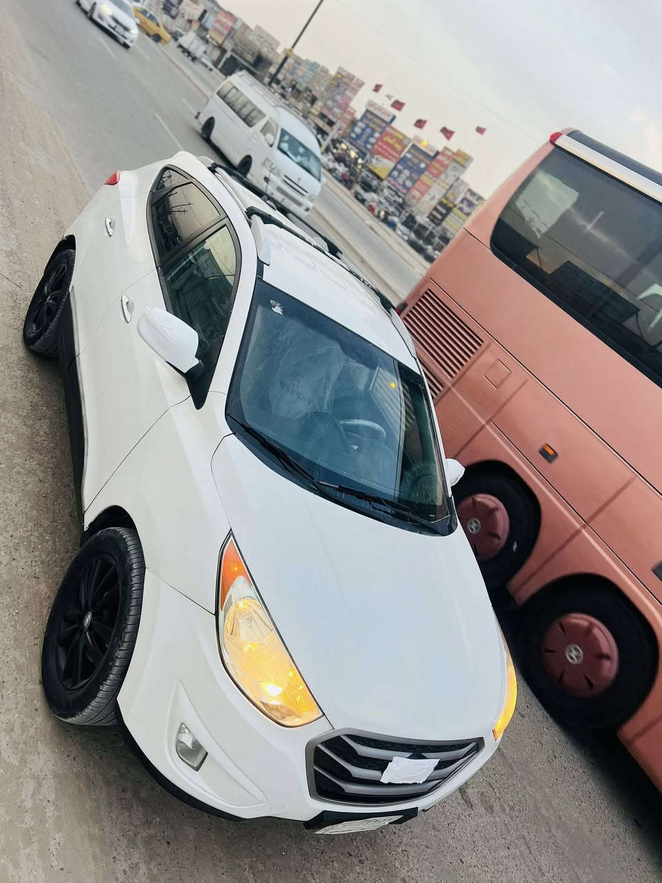 السلام عليكم
توسان موديل 13 امريكي مكينه دوش 2400 مبدله قبل شهرين سياره مال جناي بيها صبغ احزام ماشيه 177 فول مواصفات عدا الفتحه بيع مستعجل ب 113 بيها مجال عليها غرامات 2ينزل من سعرها سياره مال جناط رقم واسط مداور ثاني بوم مكاني بابل ***********
