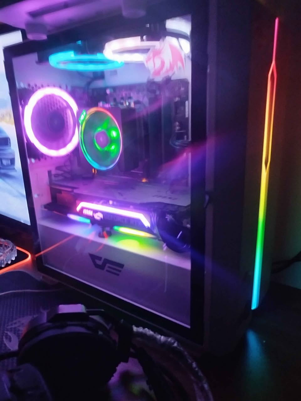 MOTHERBOARD B450 ASUS TUF GAMING 
CPU R7 5700X COOLER RGB AMD  
GRAPHICS CARD GPU MSI RTX 2080 SUPER GAMING X TRIO 3 FAN RGB 🔥🔥🔥
RAM DDR4 16 GB
POWER SUPPLY 650 WATTS + 80 PLUS
SSD 128 HHD 1T 
Mars Gaming Case PC Micro-ATX Ultra  ARGB COOLER RGB 3
نرخ 650 دولار سعر 650 دولار أربيل, العراق


**إذا كنت صاحب هذا الإعلان وتريد حذفه لأي سبب، رجاءا أرسل رسالة إلى الدعم الفني**