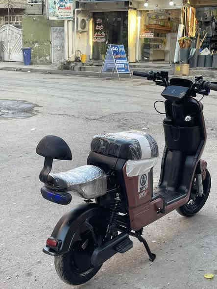 السلام عليكم دراجة ريان  R10 
2025 
5بطاريات جدد
بصمه تشغيل عن بعد 
دبل اشاره 
لايت عالي ناصي 
منفذ يوسبي 
بيها نظام R
السعر 350  وبيها مجال 
العنوان بغداد بلديات 
الرقم ***********
