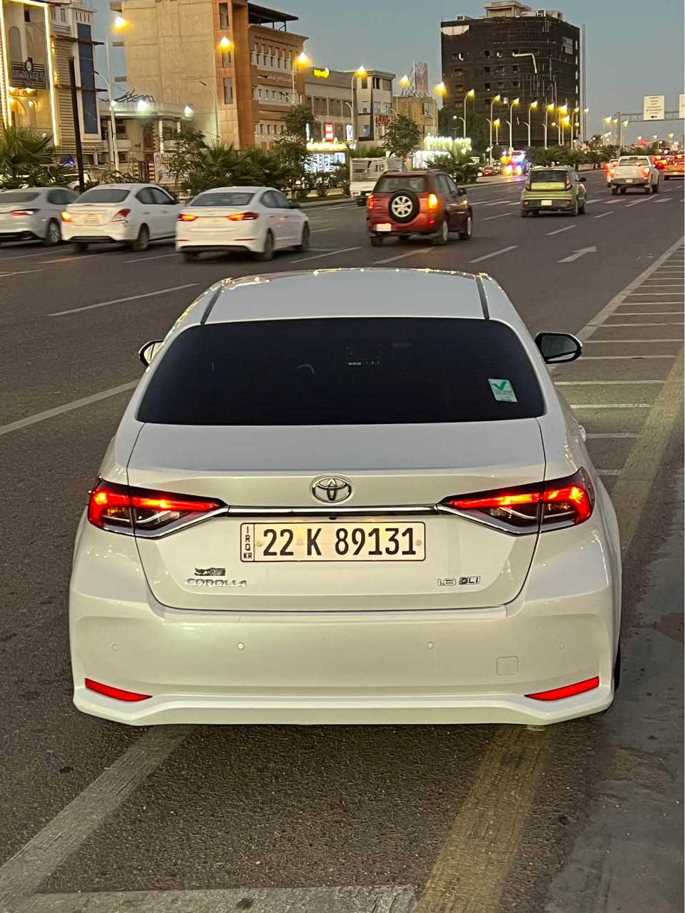 سلام عليكم 
كورلا ساز 2024 اربيل بسم شركه كفاله عامه ماشيه 55 الف تريد تحويل تريد وكاله حاضر عنوان السياره البصره الطويسه سعر 180 وبيها شي قليل 📞 *********** البصرة, العراق
