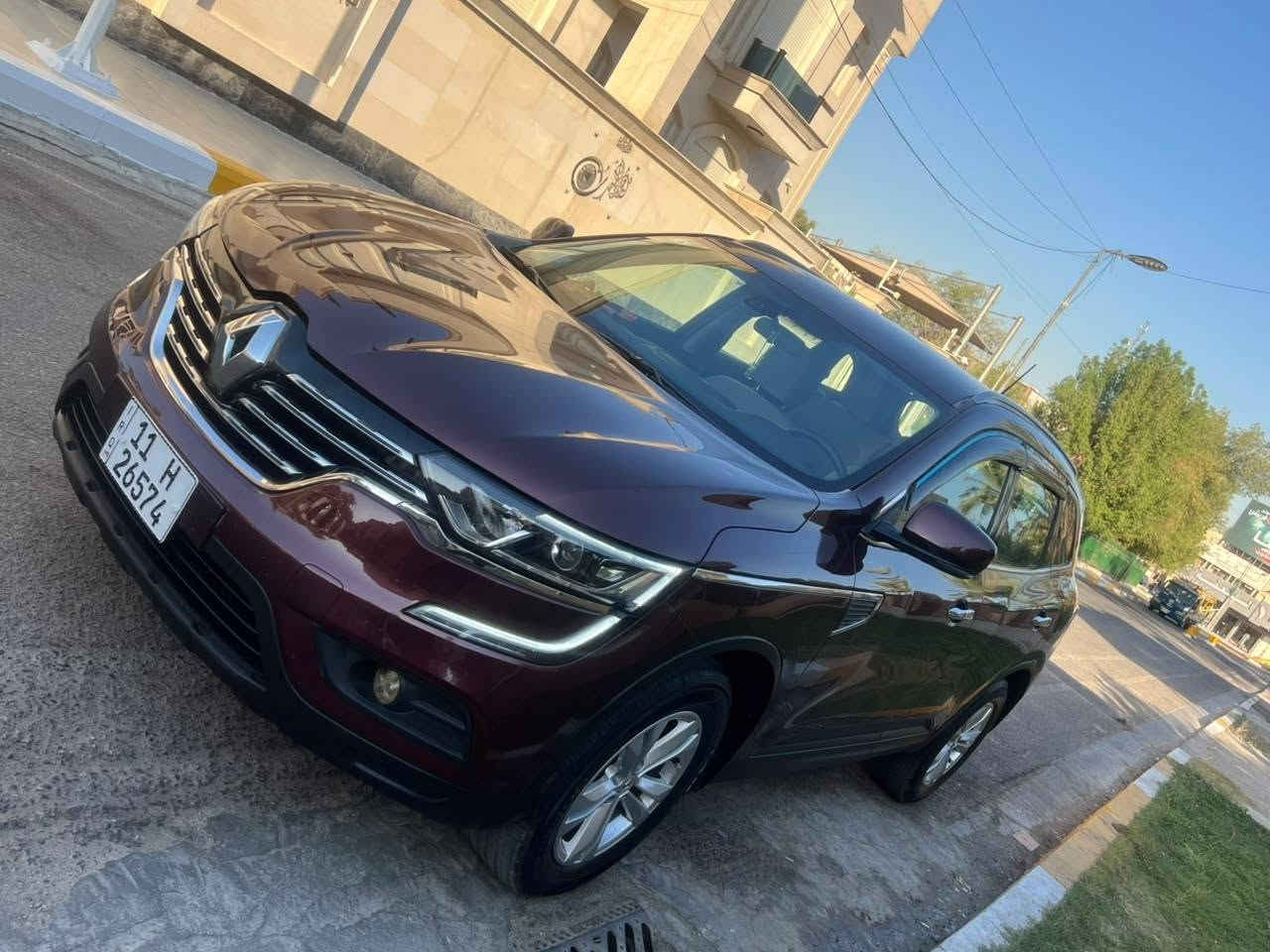 رينو كوليوس موديل 2019 رقم بغداد ماشيه 75 الف
مكينه 2.5L مكينه جداً جباره .. تحويل مباشر للمشتري 

المواصفات 🔰

عداد دتجتال + ليد نهاري + حساسات + مثبت سرعة
ويل كب + مري شفط + قطعتين تبريد + تحكم ستيرن 
وباقي الامور المعروفه .. 

كفاله عامه بدون صبغ بدون تبديل بيها فقط سحب رصعه بالصندوق وسحب رصعة  بالباب الخلفي 

📍 مكان السياره / بغداد - المشتل
📞 رقم صاحبها - ‭ ***********

السعر 135 ورقة وبيها مجال بسيط
———————————————
