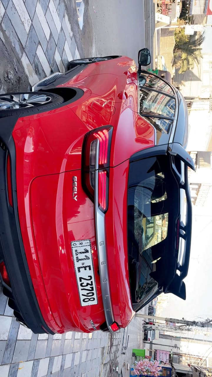 السلام عليكم 
عندي جيلي استلام زيرو من الشركة موديل ٢٠٢٣ جديدة جدا بعدها بحالة الوكالة فول مواصفات ١/١ السيارة صناعة شركة فولفو يعني متانة ورزانة على اعلى مستوى ضمان ٥ سنوات او ١٥٠ الف كيلو متر مراجعة دورية كلها بالشركة حتى تبديل الدهن السيارة رقم بغداد باسمي حتى هزة جديدة يعني تحويل مباشر للمشتري
المواصفات
- [ ] بانوراما سقف
- [ ] السيارة بلادي لان اعلى مواصفات لون القمارة اسود
- [ ] بصمة تشغيل وفتح الأبواب 
- [ ] تشغيل عن بعد
- [ ] حساس امامي وخلفي ٣٦٠ درجة
- [ ] اصطفاف الي بالكراج او اي مكان ترغب به بدون تدخل السائق قيادة الية
- [ ] اربع كاميرات محيطية ٣٦٠ درجة
- [ ] كاميرا امامي تسجيل بلادي داش كم
- [ ] غرفة السيارة جلد لونين بلادي
- [ ] ثلاثة أنظمة قيادة عادي واقتصادي ورياضي
- [ ] انارة محيطية الأبواب والدشبول تتغير مع نوع القيادة 
- [ ] تغير شاشة العداد من نظام القيادة إلى ثلاثة أشكال
- [ ] مرايا شفط الجانبية
- [ ] مانع انزلاق
- [ ] الإنارة الامامية إمكانية التحكم بارتفاع وانخفاض اللايت حسب الحاجة
- [ ] مقاعد كهرباء
- [ ] المقاعد الامامية تبريد
- [ ] لايت امامي بدات نهاري اللايت الامامي والخلفي مع البلوجكتور زينون بلادي
- [ ] نقاط عمياء وتنبيه عند اقتراب اي جسم بجانب السيارة 
- [ ] فور ويل درايف الي Fwd
- [ ] نظام صوت ستيريو اعلى مستوى 
- [ ] مرايا جانبية كهرباء
- [ ] حجم المحرك ١٥٠٠ 
- [ ] ماشية السيارة ٢١ الف كيلو
- [ ] سعر السيارة ١٧٥٠٠٠٠٠ مليون وبيها مجال ان شاء الله
- [ ] مكان السيارة بغداد الشعب
- [ ] للاتصال *********** متوفر واتس اب بغداد, العراق
