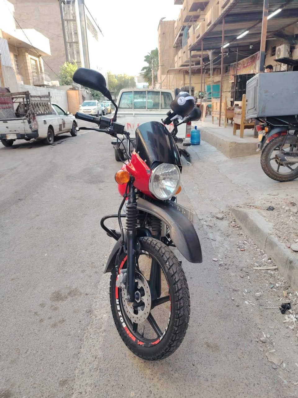 بوكسر مديل 23 الدراجه كفاله عمامه كل نقص مبيه تحويل بنفس اليوم نكره سلف الدراجه ستخدام شخصي مكينه برغي ما مفتوح بيه مكاني بغداد كراده رقمي *********** السعر مليونين و 350 وبيه مجال للشراي وبخدمتكم

