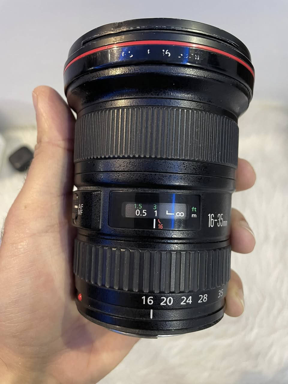 عدسة كانون 16/35 فتحة 2,8 وايد واسعة الإصدار الأول رنك أحمر .
السعر 360


**إذا كنت صاحب هذا الإعلان وتريد حذفه لأي سبب، رجاءا أرسل رسالة إلى الدعم الفني**